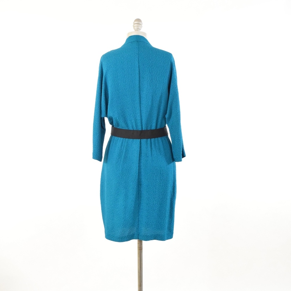 Trina Turk Jade Green Belted Cocktail Dress - Picture 5 of 7